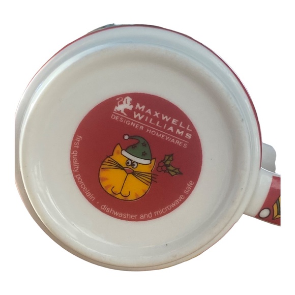 Maxwell Williams Christmas cat mug - Picture 6 of 9